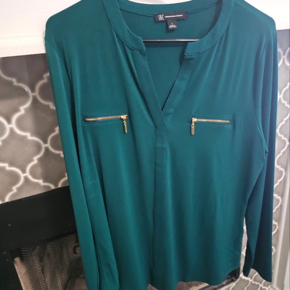 Emerald Green Blouse